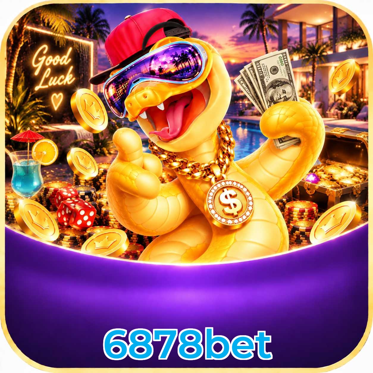 6878bet Logo